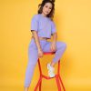 camisa oversize free jogger lila kambig