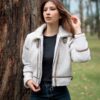 CHAQUETA BORREGUITO - Blanca