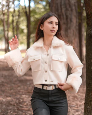 CHAQUETA LIA - Marfil