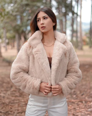 CHAQUETA CHANNY - Nude