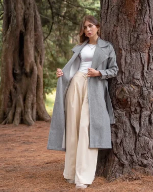 GABAN LARGO - Gris Medio