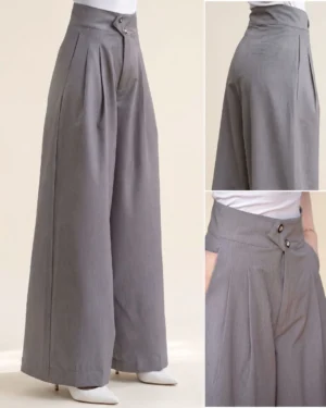 PANTALÓN AURA - Gris Jaspeado