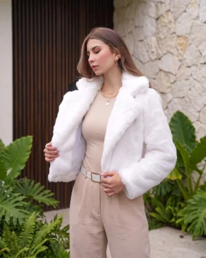 CHAQUETA CHANNY - Blaca