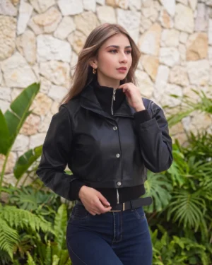 CHAQUETA DOBLE - Negra