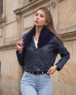 CHAQUETA LUNA - Azul Oscura