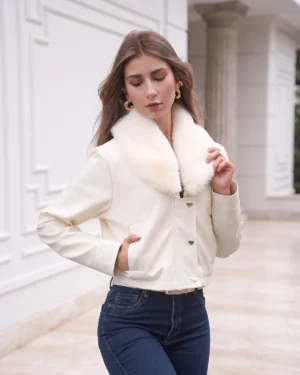 CHAQUETA LUNA - Marfil